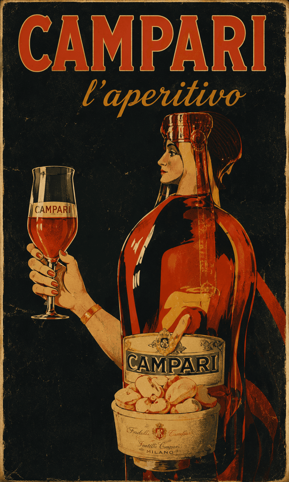 Affiche vintage Campari